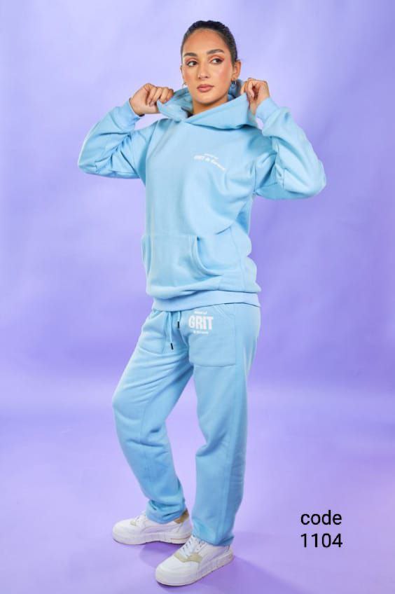 Sky Blue Essential Hoodie Set