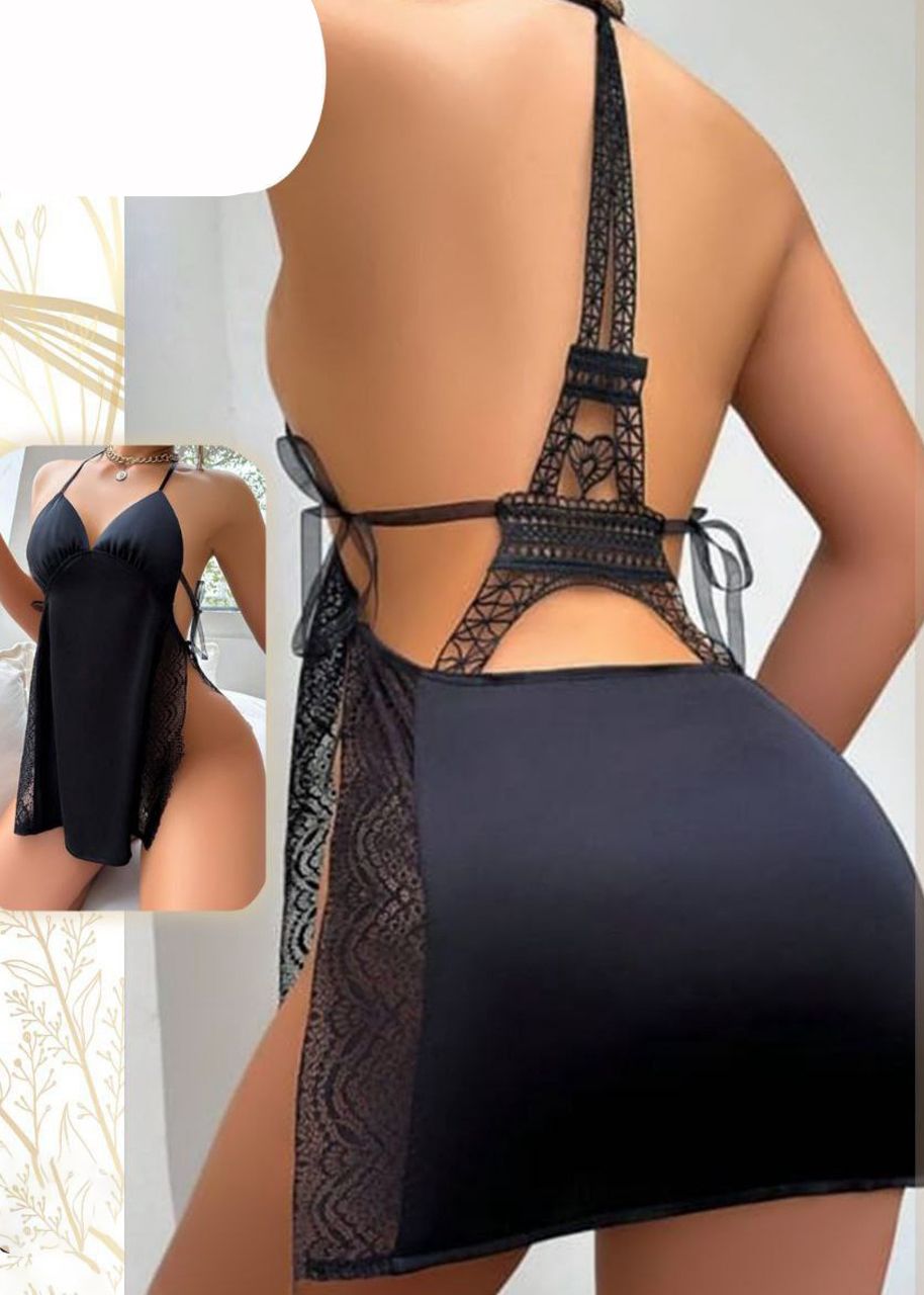 Eiffel Back Lace Dress 860
