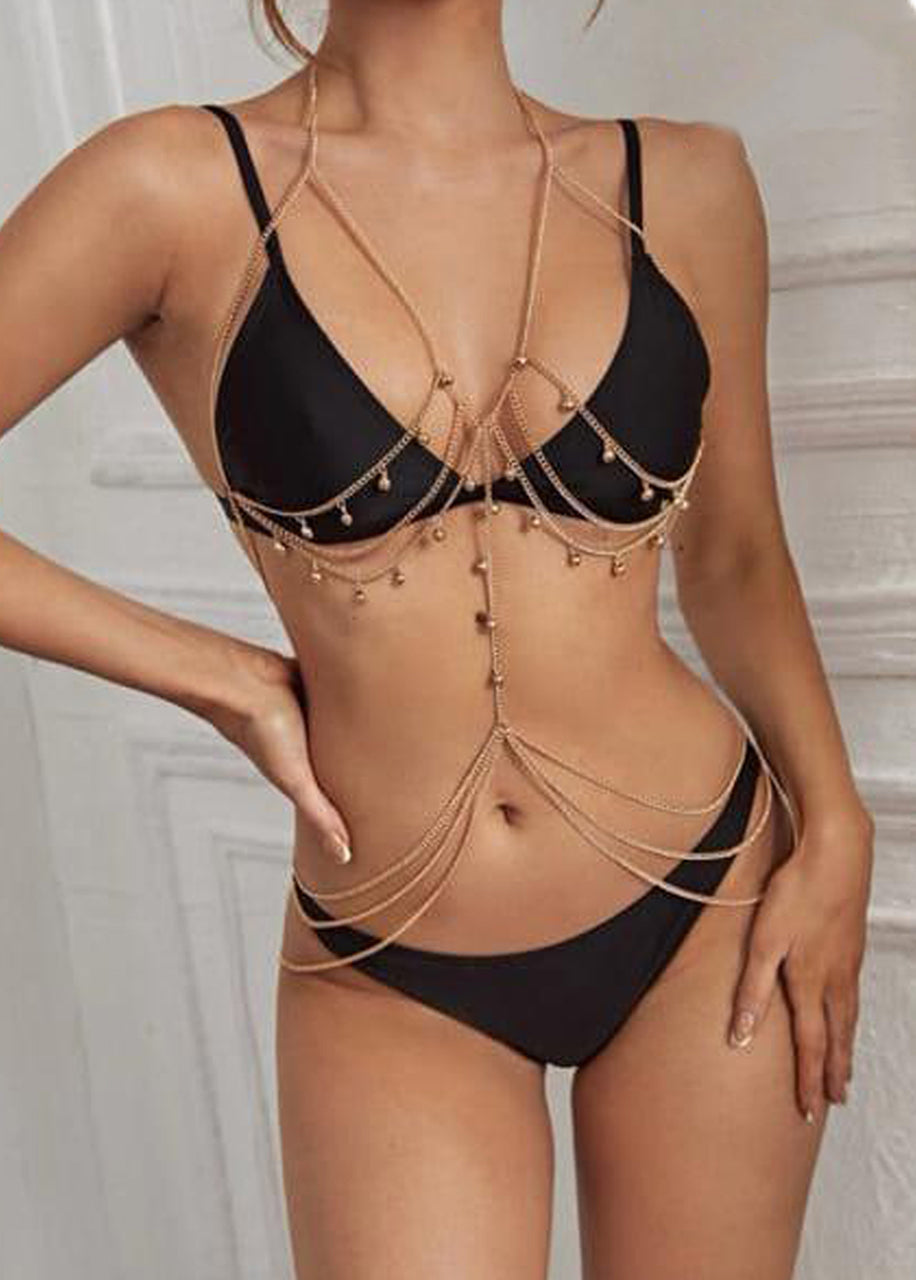 Golden Drizzle Body Chain 71