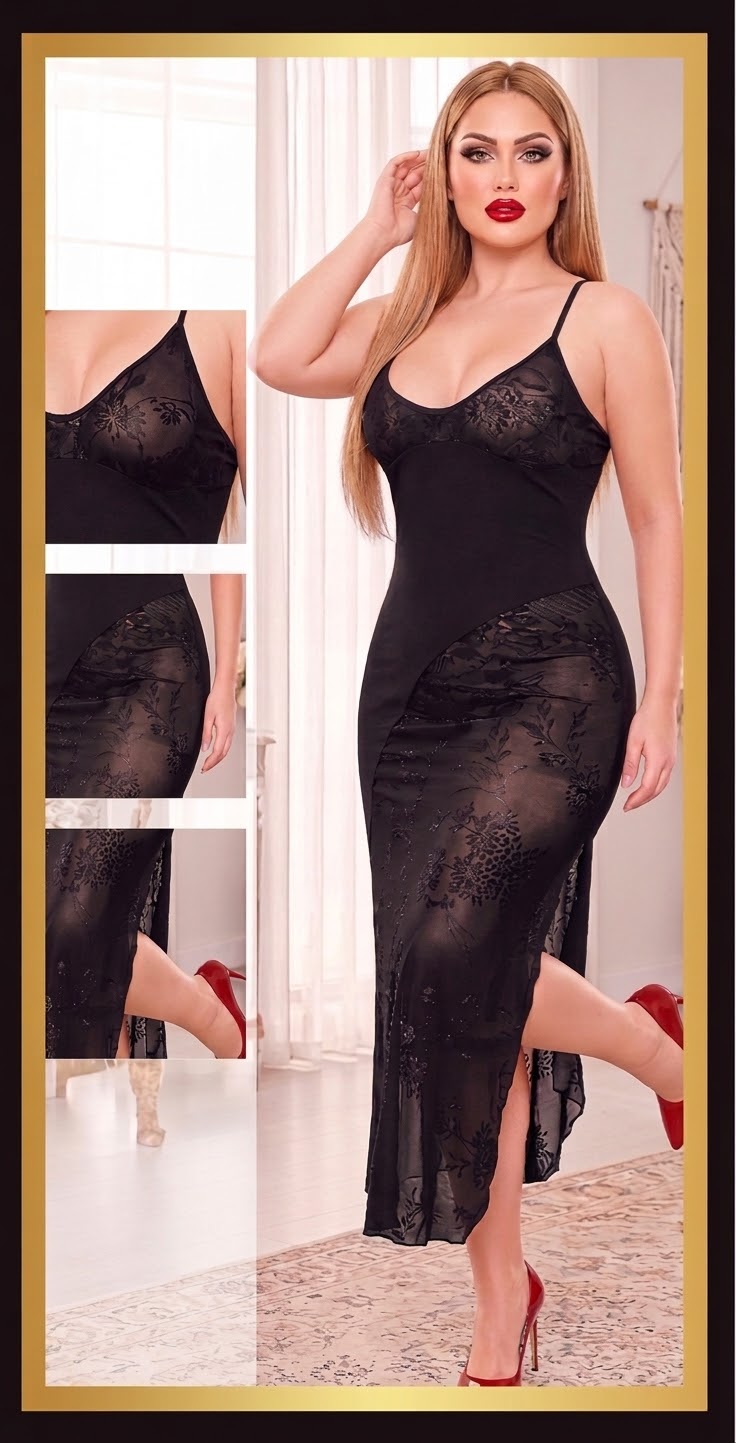 Romantic Lace Midi Dress 1450