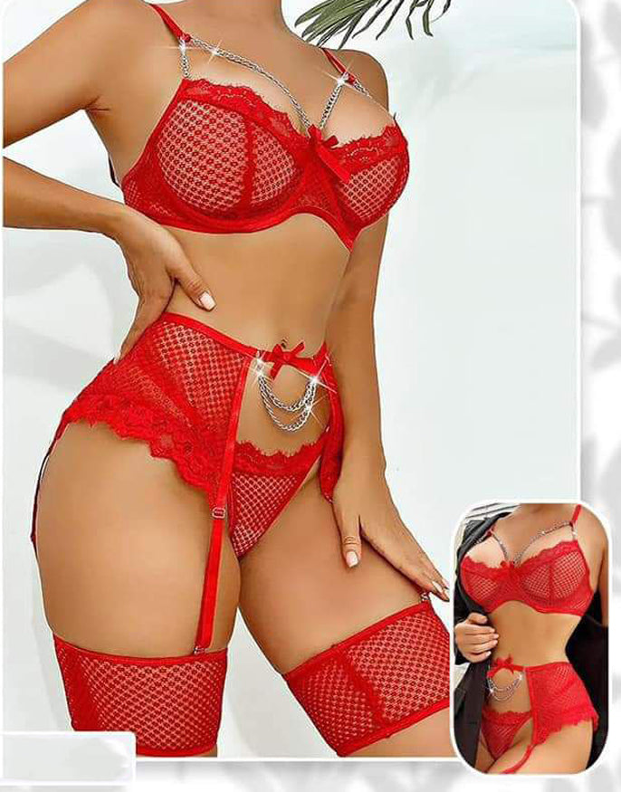 Chain Diva Lace Set 056