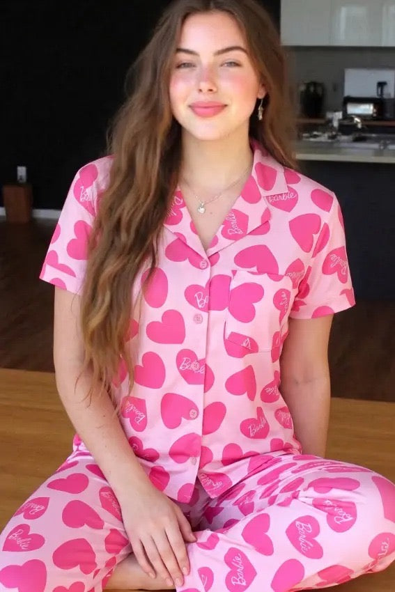 Candy Hearts Pajama 9037