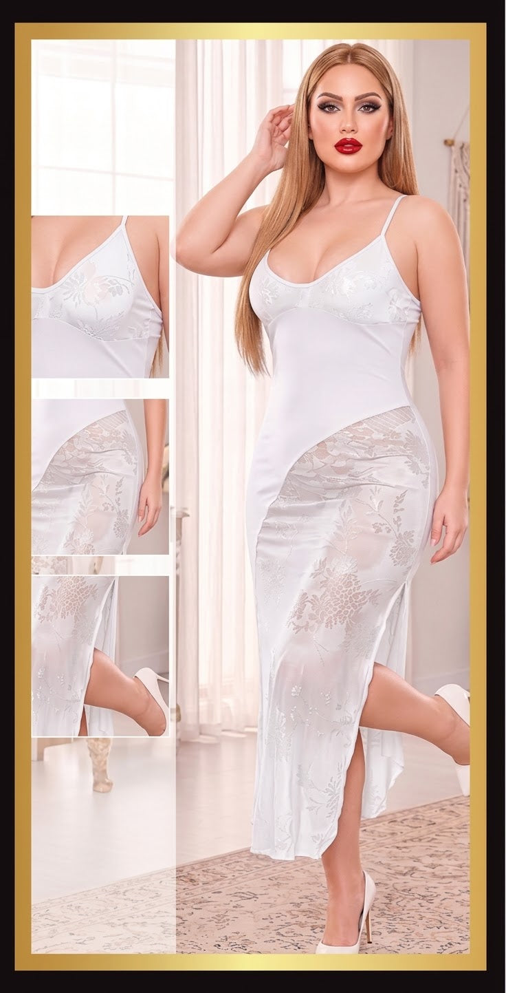 Romantic Lace Midi Dress 1450