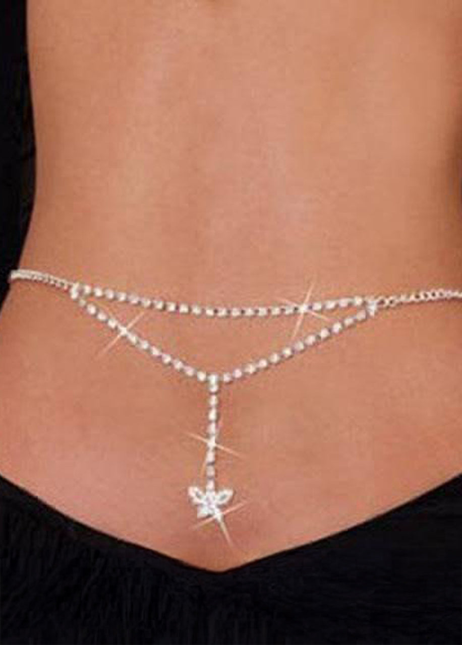 Crystal Waist Chain 224