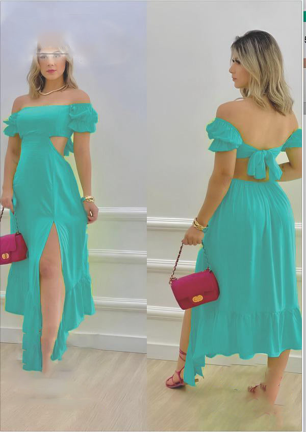 Tropical Breeze Cutout Dress 15