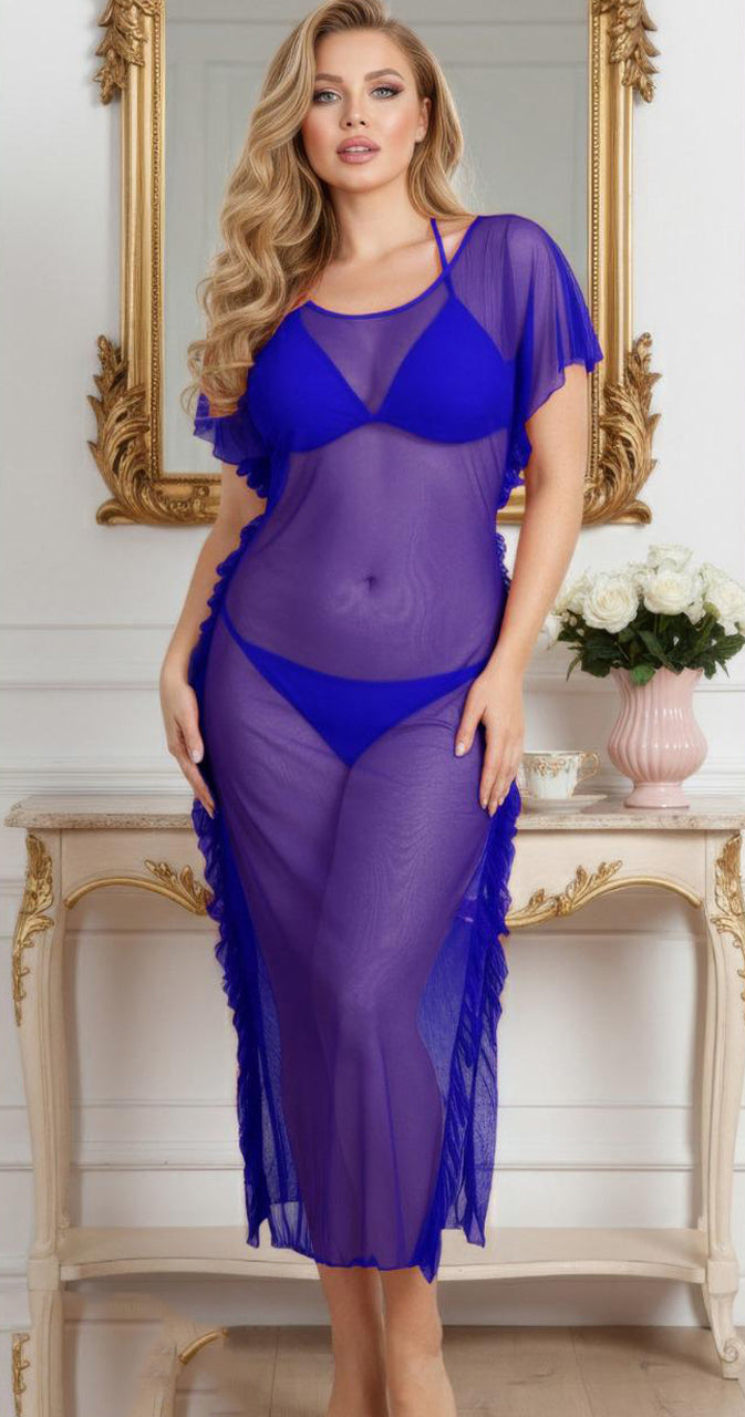 Sheer Allure Lingerie Dress 1220