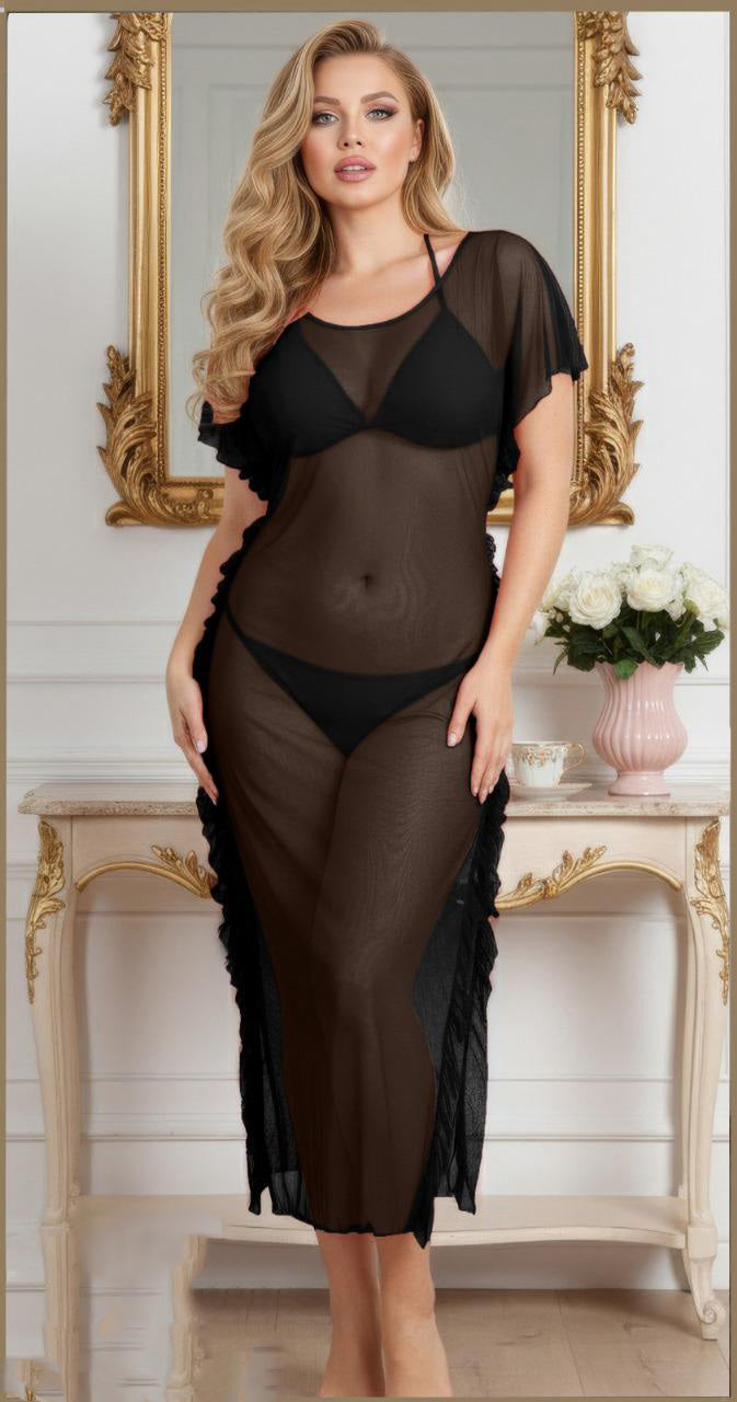 Sheer Allure Lingerie Dress 1220