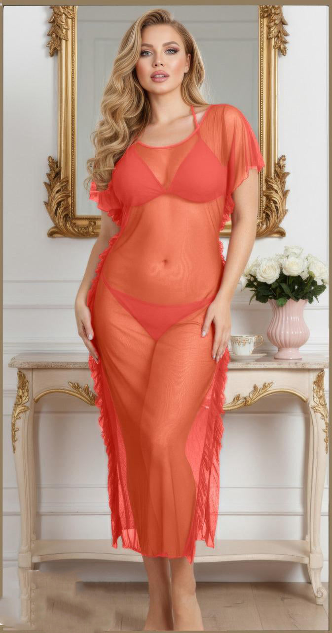 Sheer Allure Lingerie Dress 1220