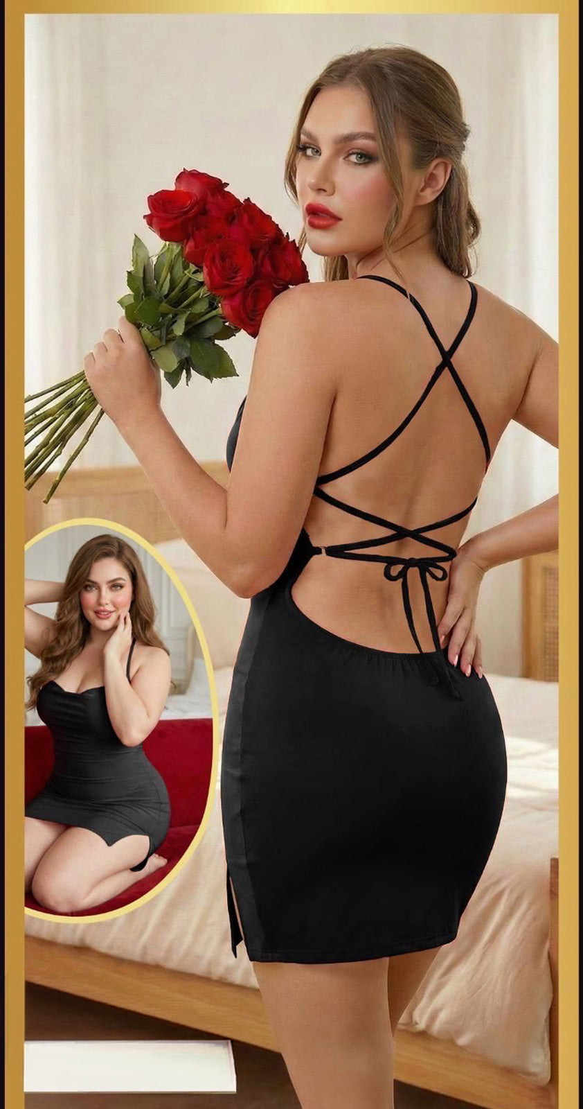 Serene Crossback Night Dress 1262