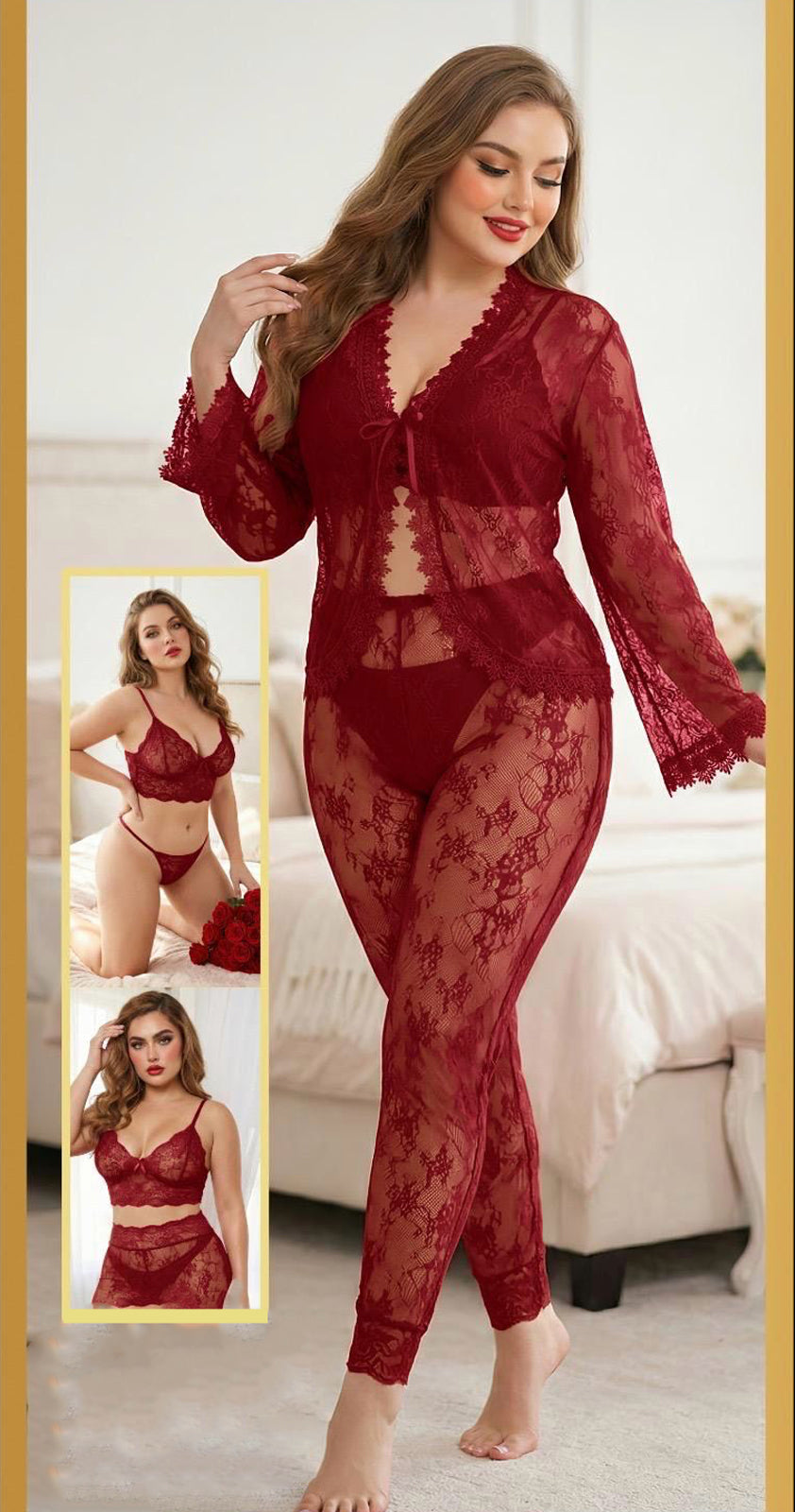 Lace Romantic Soul Set 1268