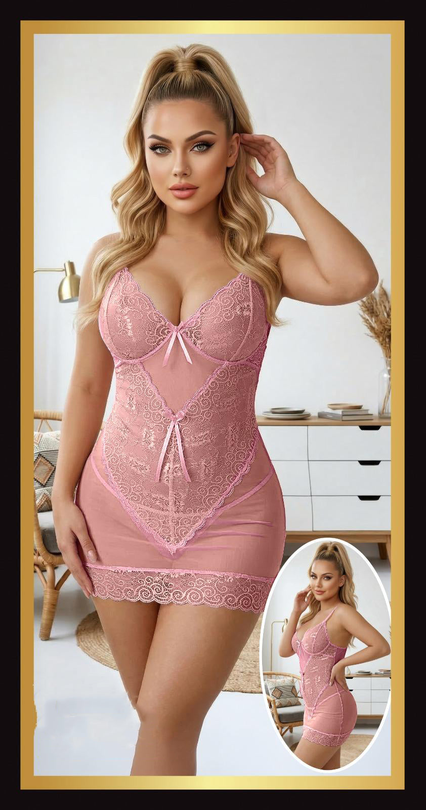 Silk-Touch Lingerie 1316