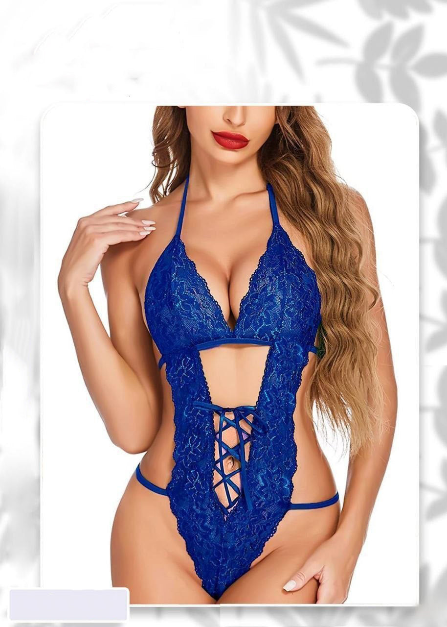 Sapphire Charm Teddy 078