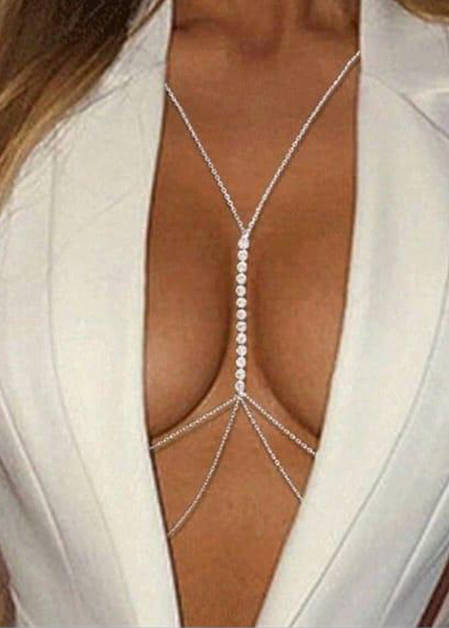 Pearl Drop Body Chain 246