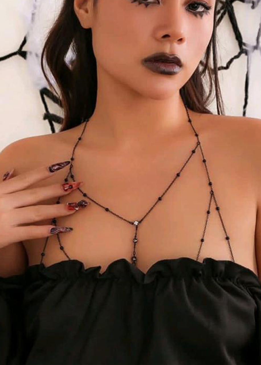The Black Pearl Body Necklace 26994