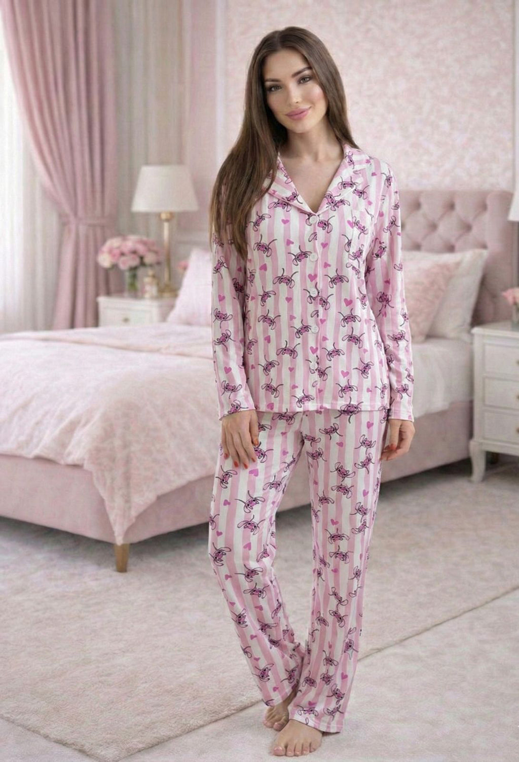 Pink Angel Pajama 6508