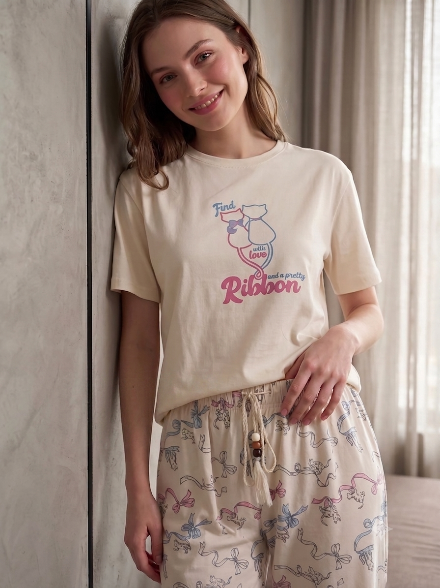 Ribbon Dreams Pajama 6137