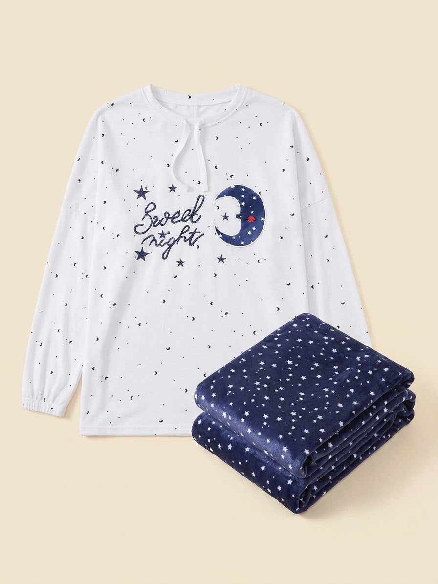 Starry Pajama Set 038