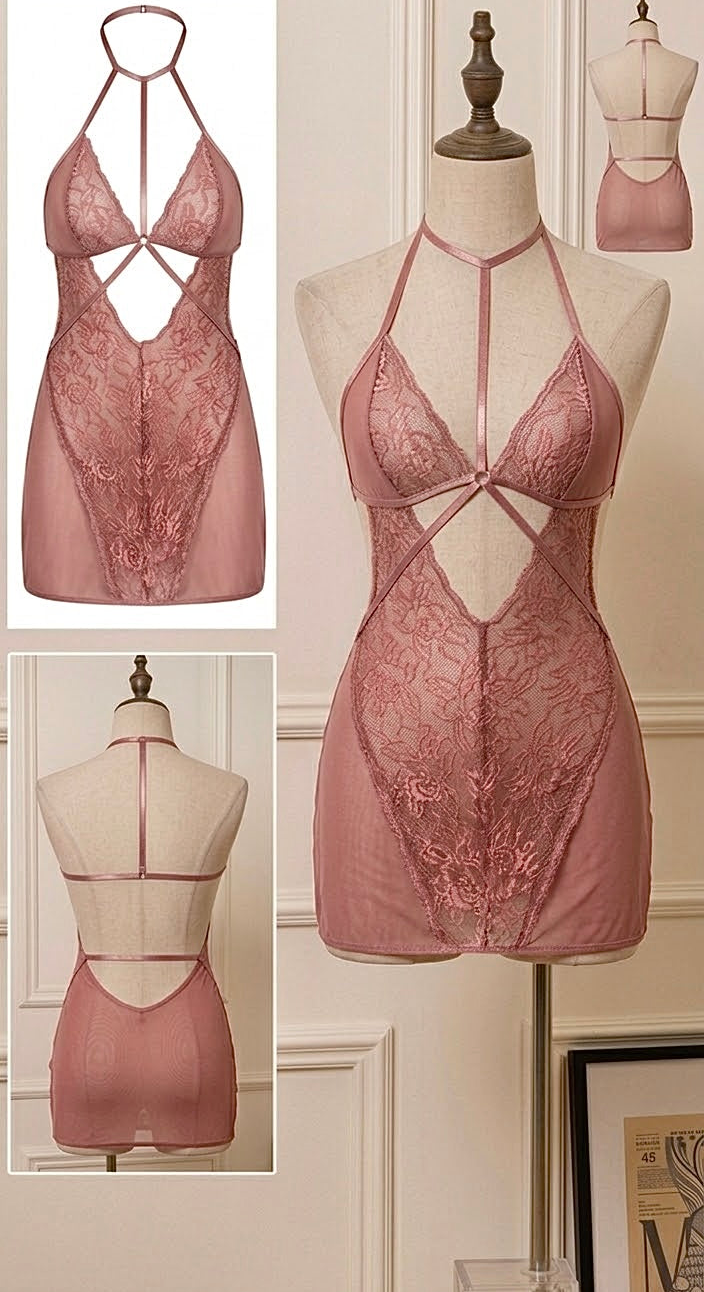 Midnight Honey Babydoll 1034