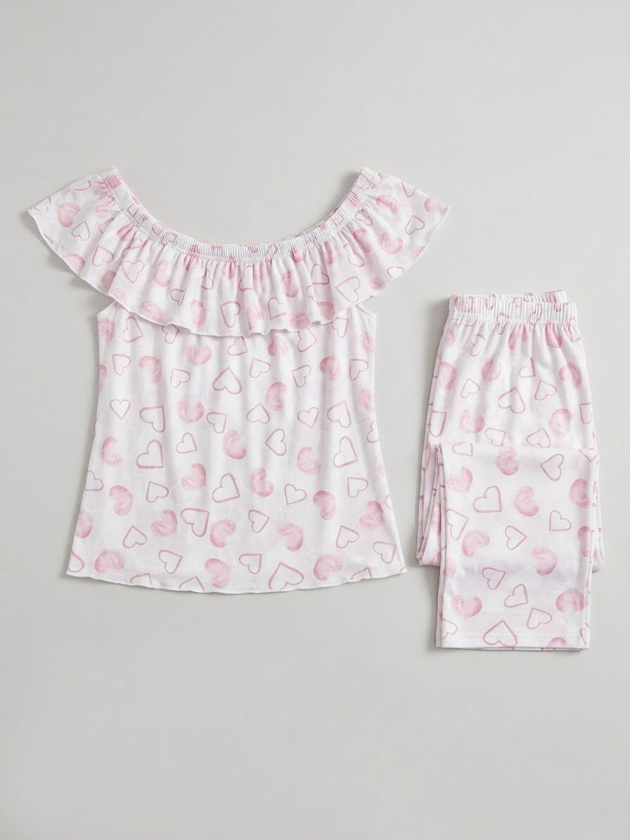 Amour Off-Shoulder Set 032