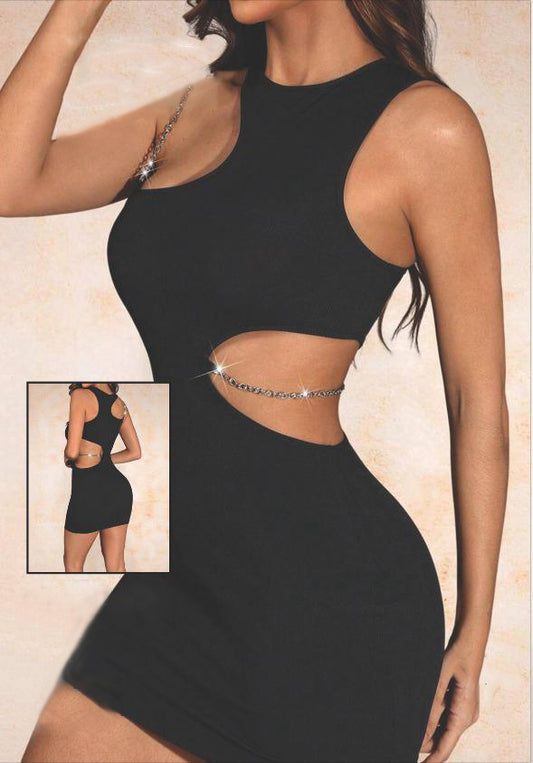 Diamond Cutout Bodycon Dress 35