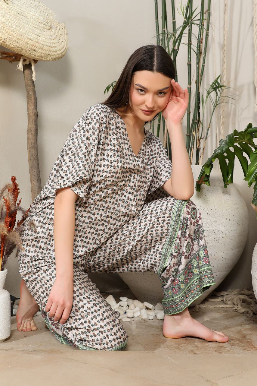 Boho Breeze Printed Set – Code 352