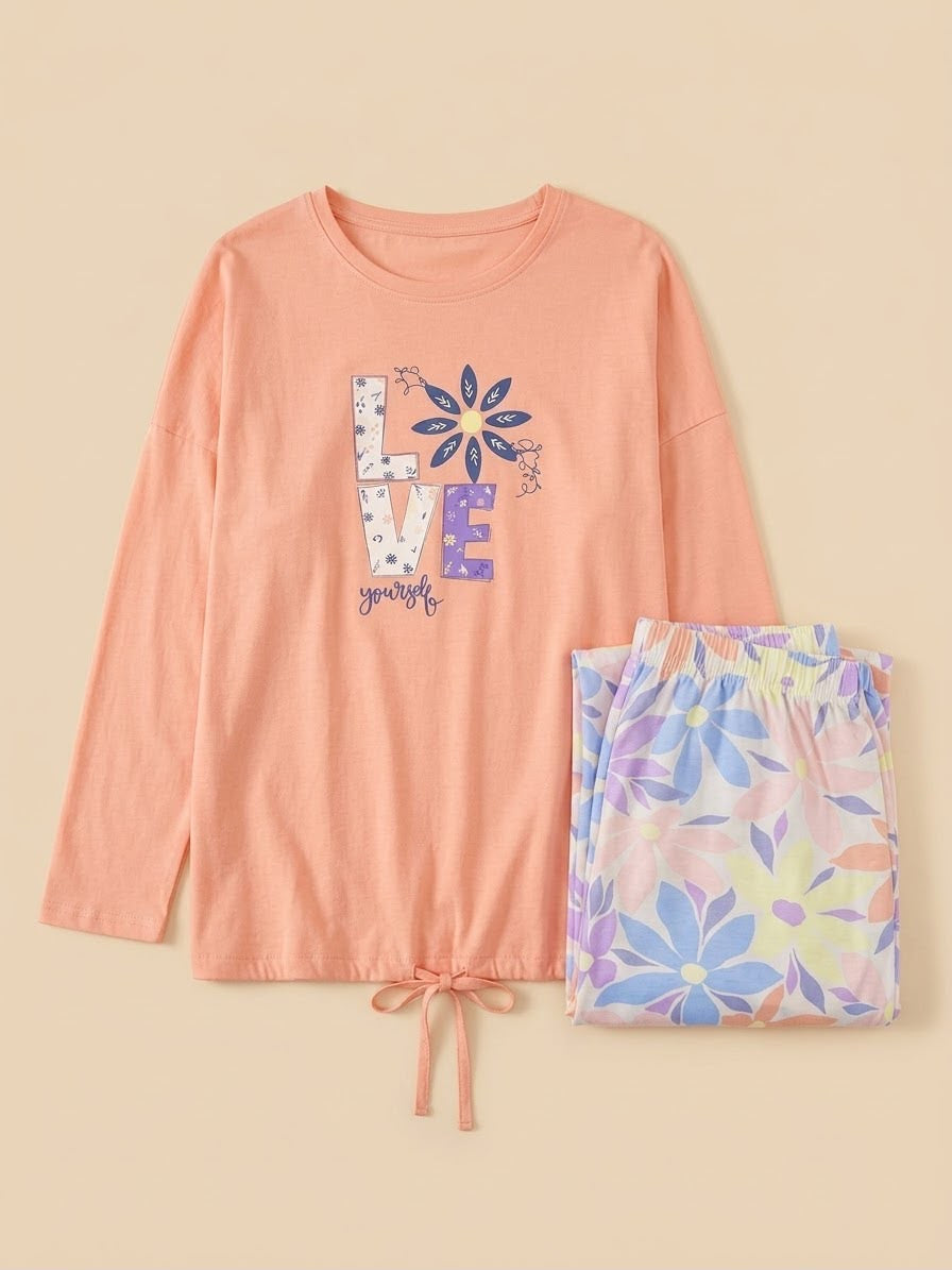 Bloom Pajama Set 023