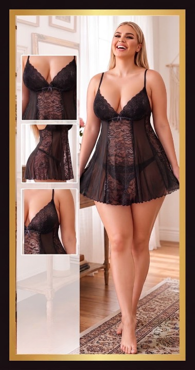 Classic Bridal Babydoll 1414