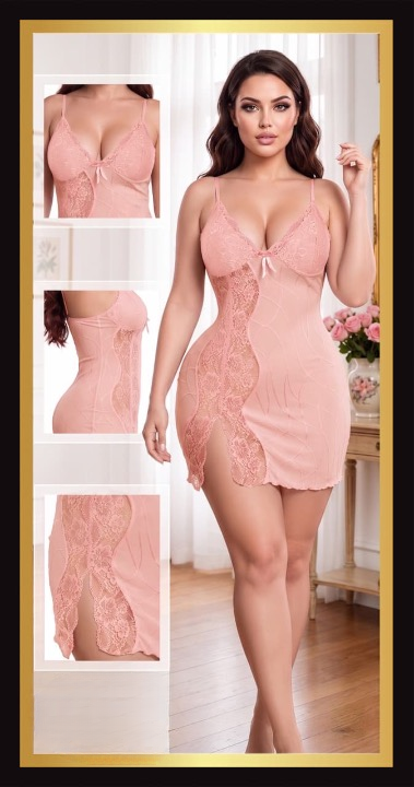 Blush Babe Babydoll 1434