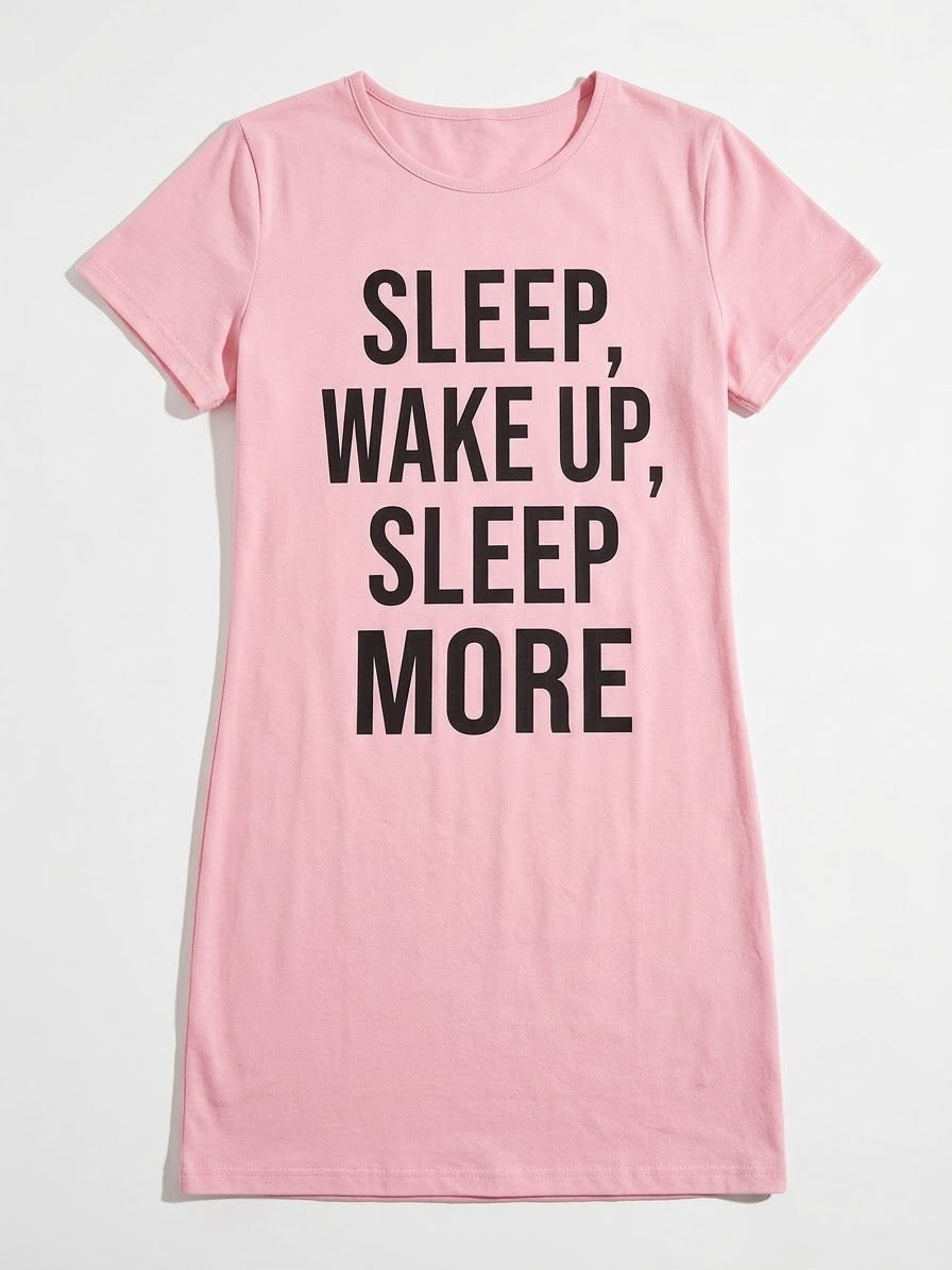Dreamer Pink Nightshirt 058