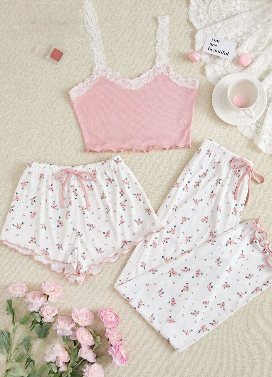 3-Piece Soft Pajama Set 5055