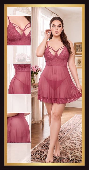 Romantic Lace Babydoll 1416