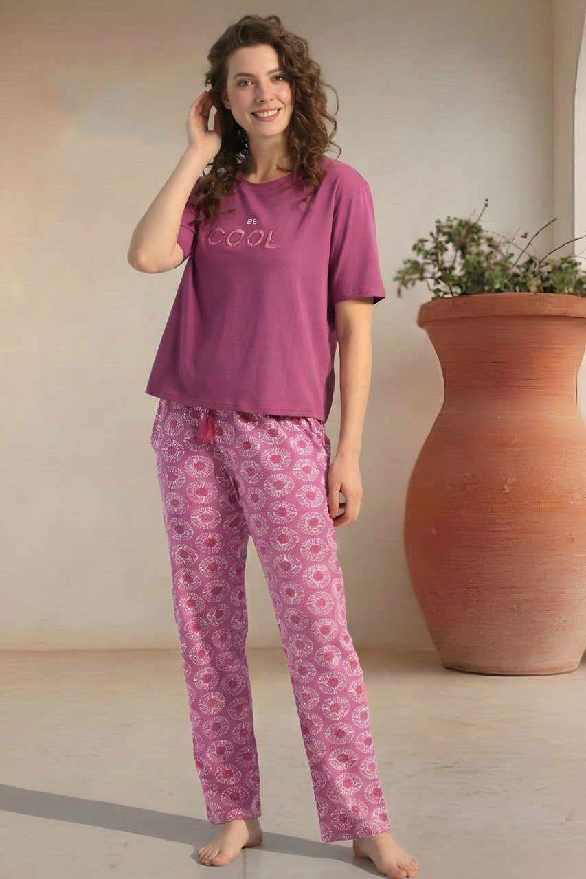 Cool Vibe Purple Pajama 540