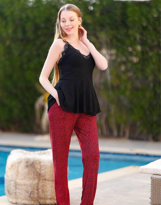 Lace Charm Homewear Set – Code 595