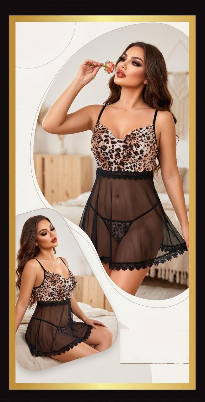 Savannah Sheer Babydoll 1364