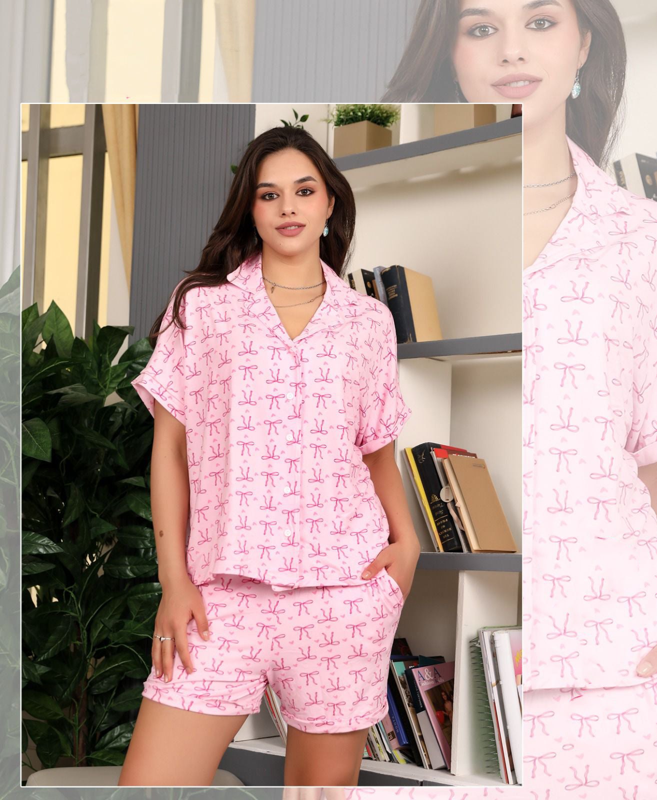 Pink Ribbon Set 6121