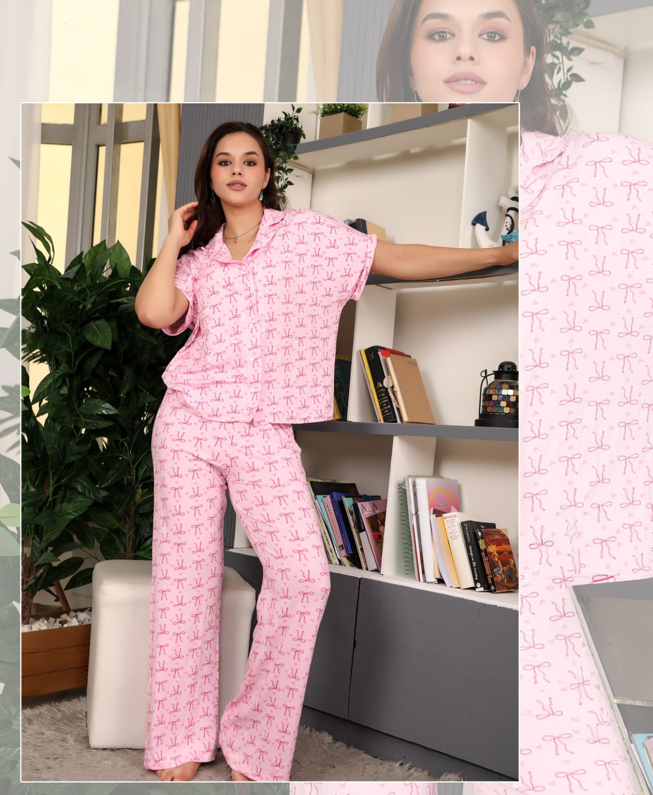 Pink Bow Bliss Pajama 6509