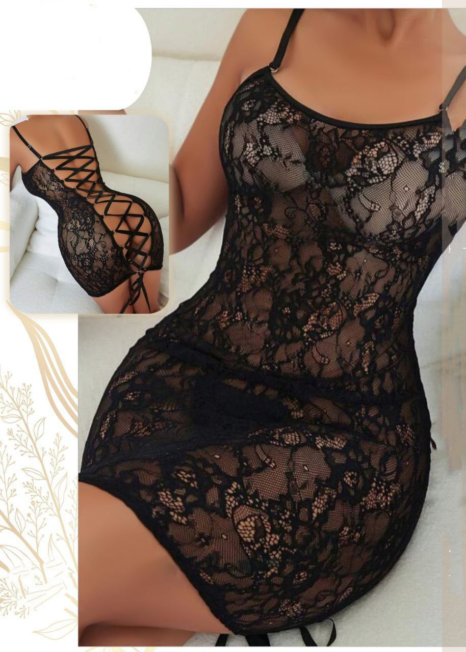 Midnight Lace Dress 800