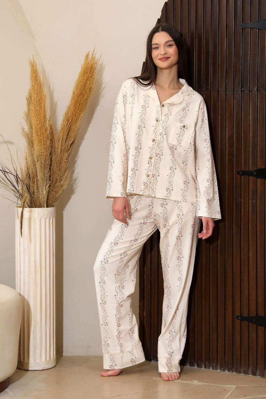 Classic Satin Pajama Set – Code 809