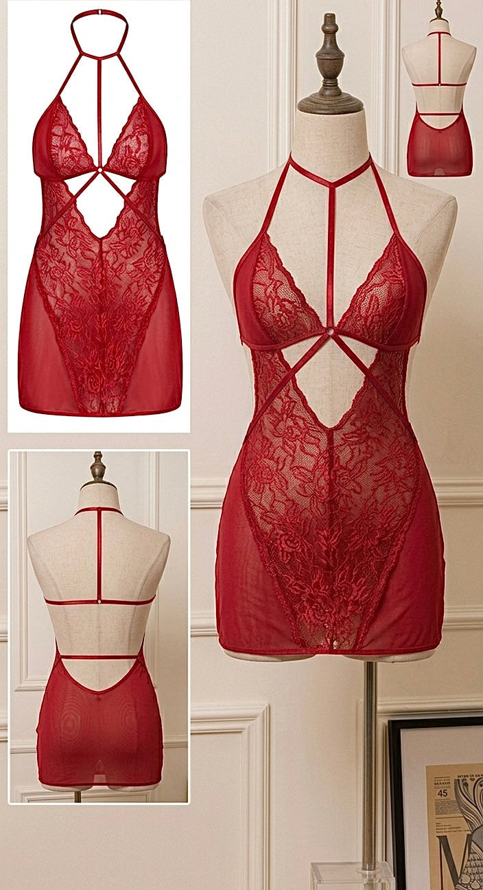 Midnight Honey Babydoll 1034