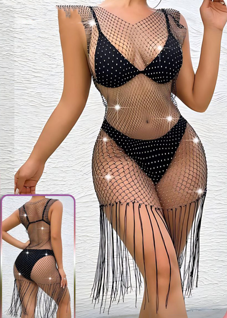 Crystal Net Lingerie 9402