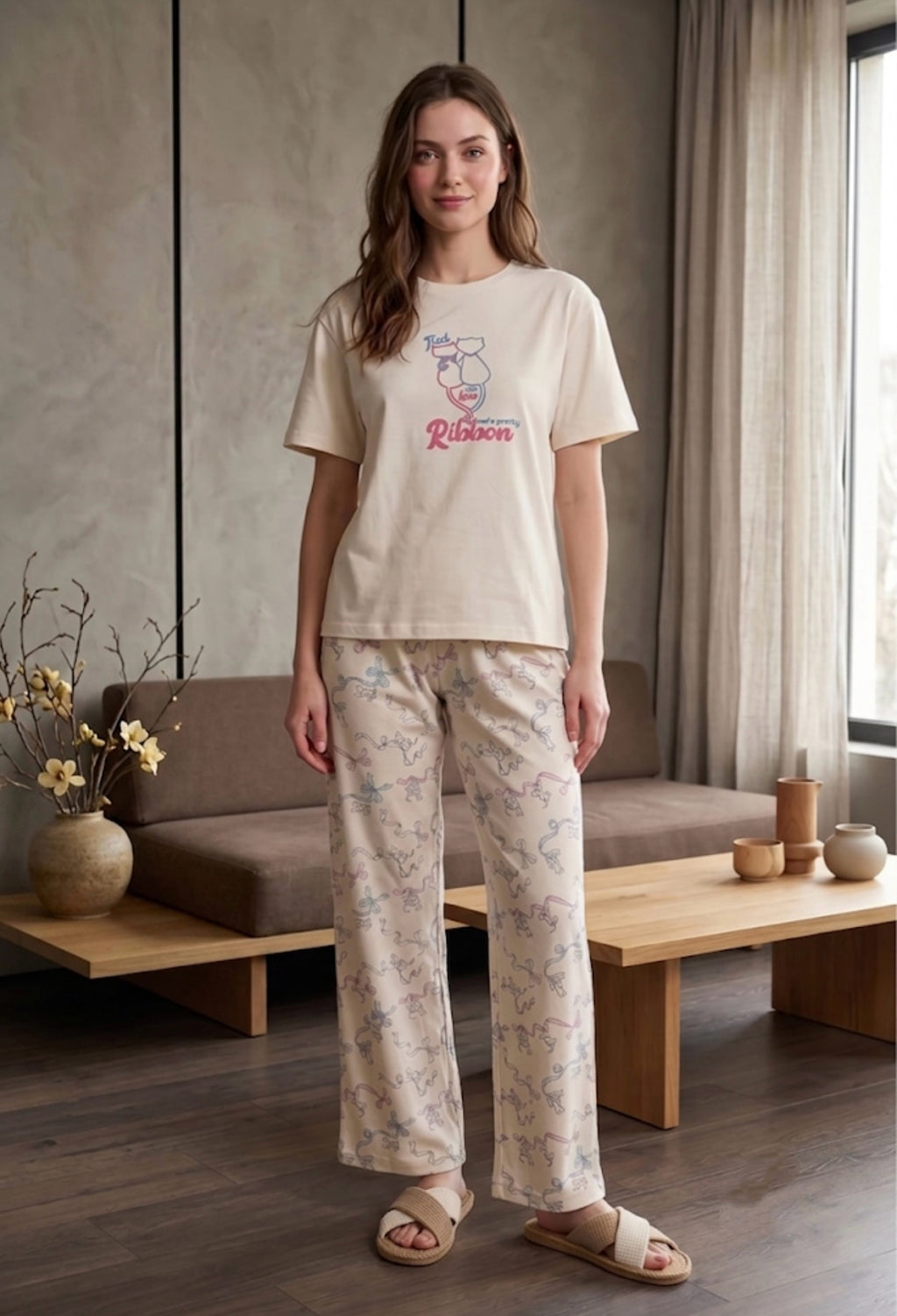Ribbon Dreams Pajama 6137