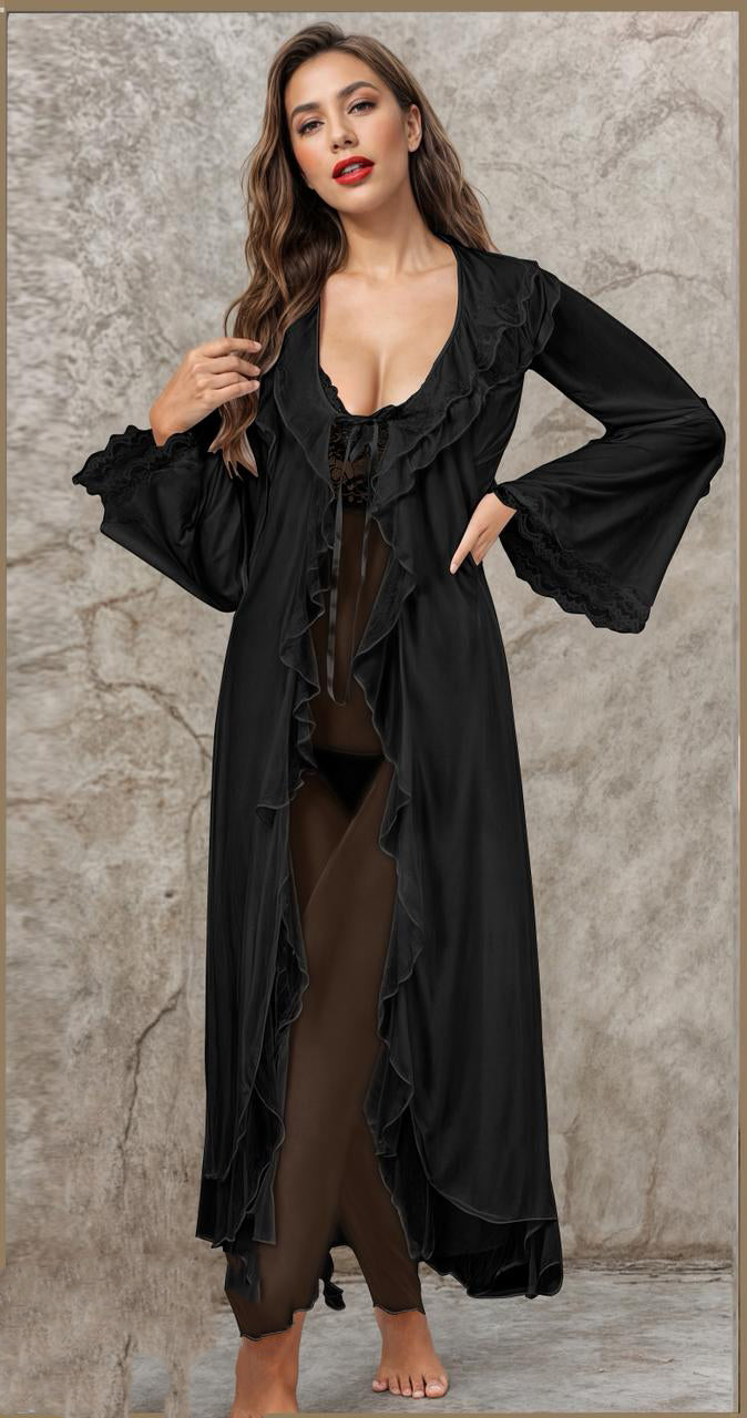 Velour Whisper Lingerie Robe 998