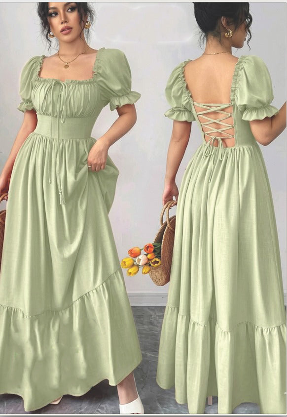 Sage Blossom Dress 2026