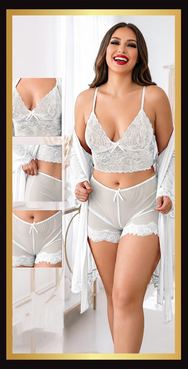 Soft Lace 3-Piece Set 1440