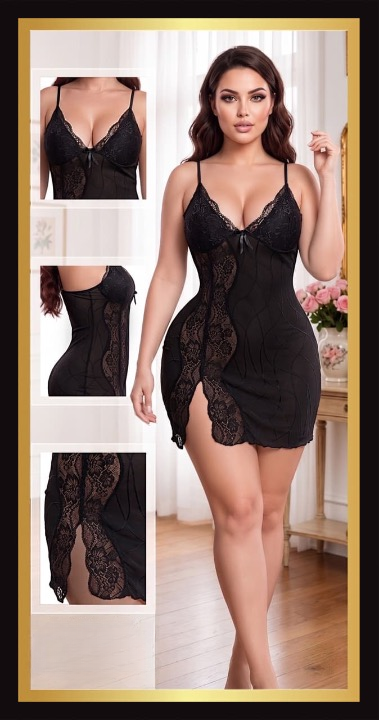 Blush Babe Babydoll 1434