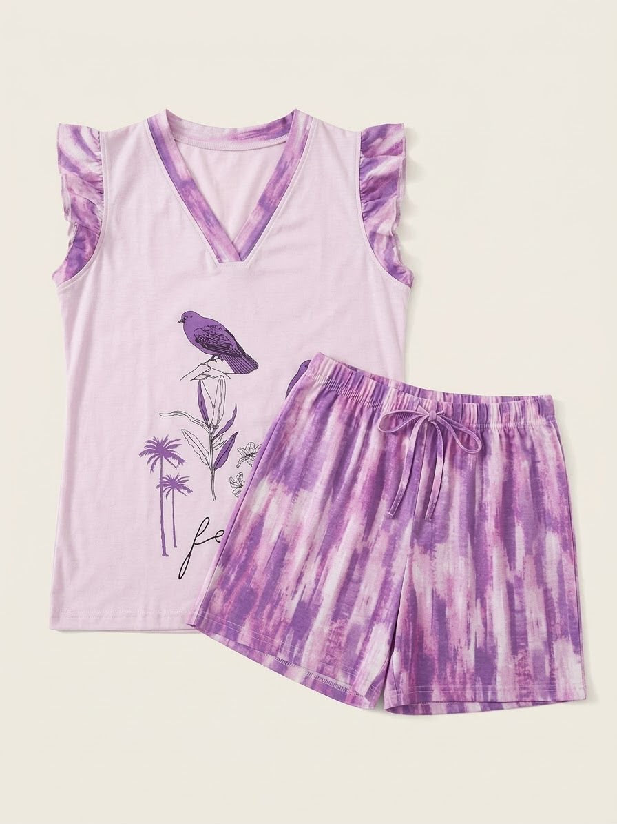 Marble Pajama Set 034