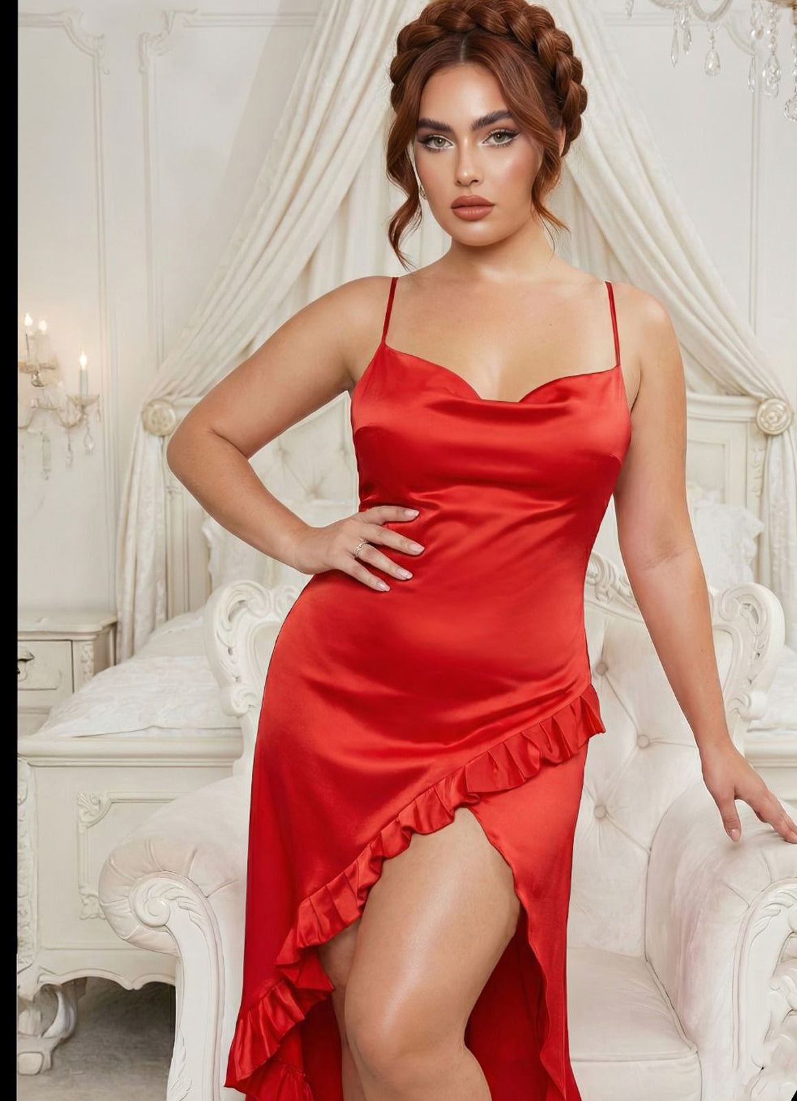 Red Cella Nightdress 5711