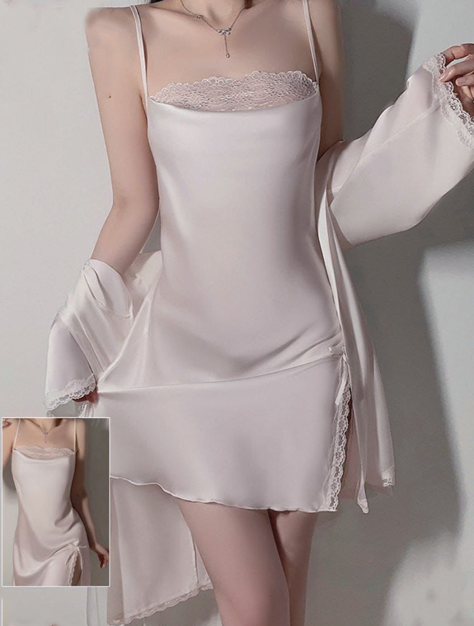 Elara Royal Satin Set 1039