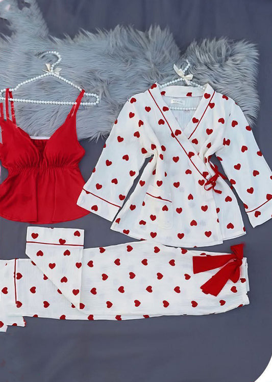 Love Heart Pajama Set 864871