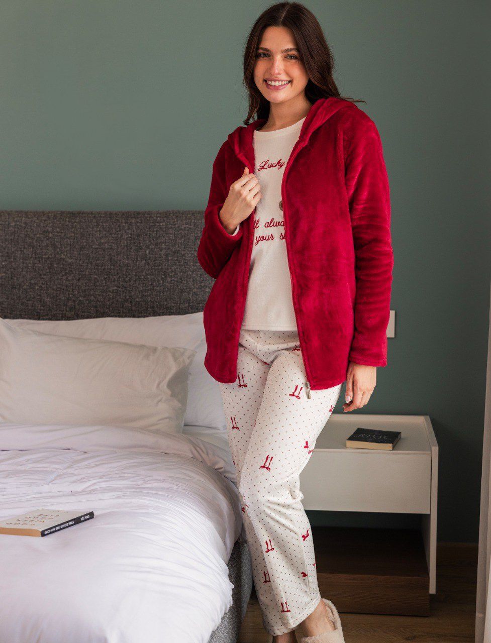 The Holiday Cheer Plush Pajama Set 701